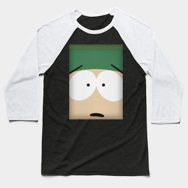 South Park - Kyle Minimal TV Alternative Baseball T-Shirt by HDMI2K